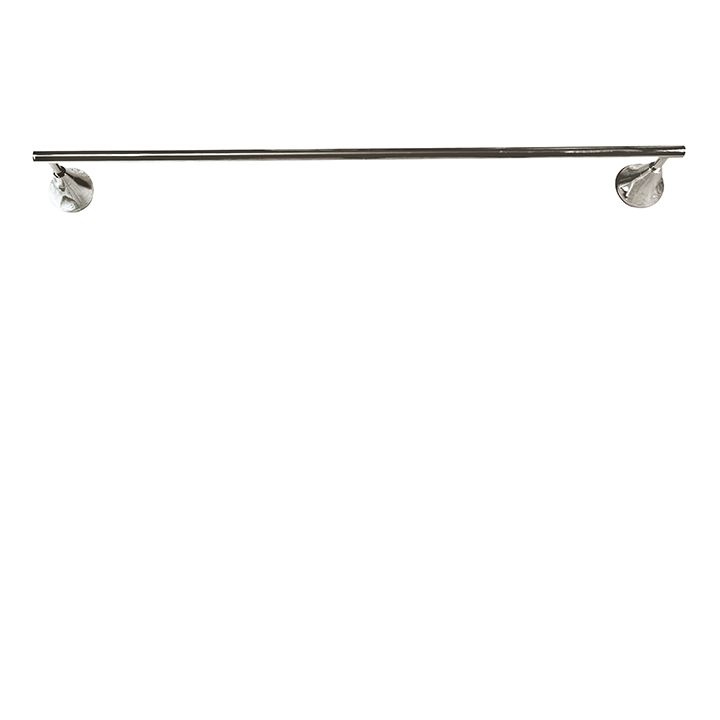 Aquabrass 1503 Serie 1500 24 Wallmount Single Towel Bar Brushed Nickel 1