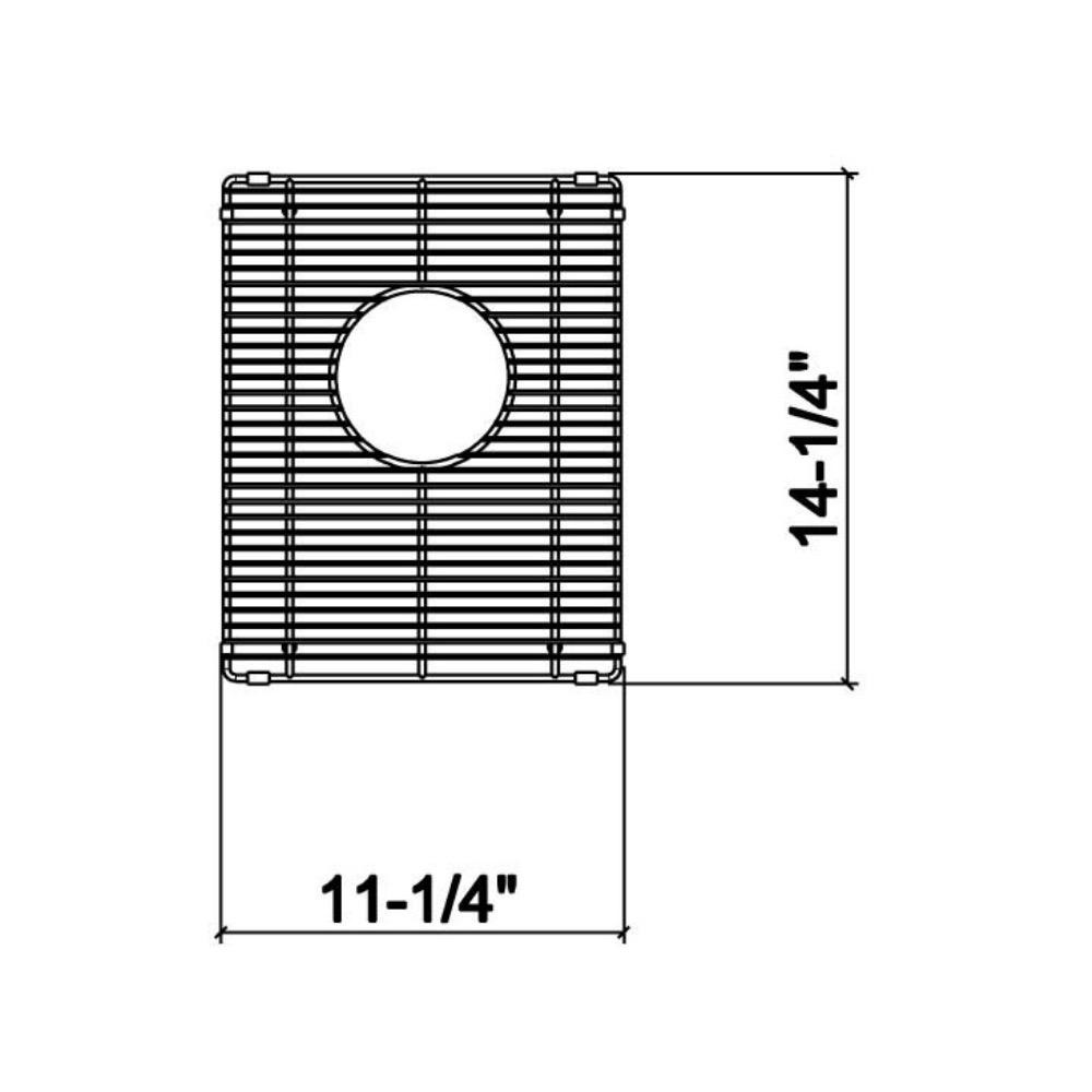 Julien 200925 Grid For Urbanedge J7 And Classic Bar Sink 12X15 2