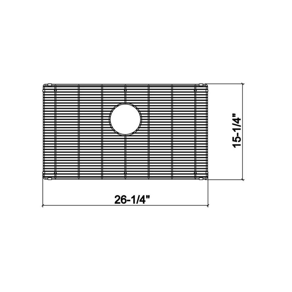 Julien 200908 Grid For Urbanedge J7 And Classic Sink 27X16 2