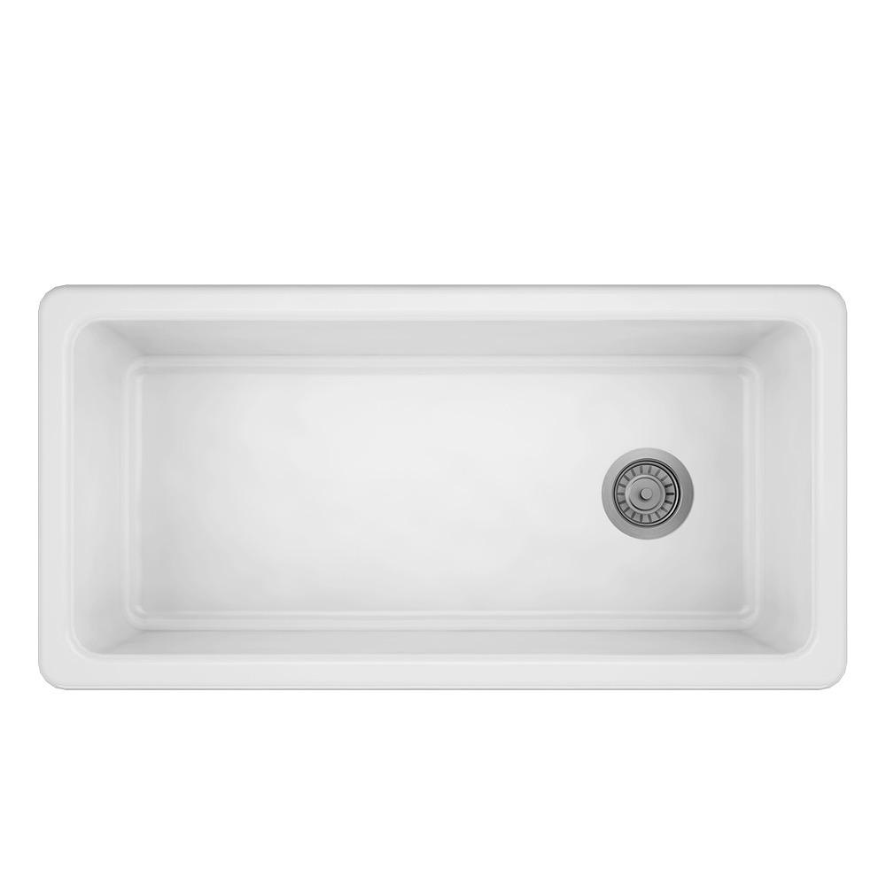 Prochef TM125-FS-361810 Proterra M125 Collection Farmhouse Sink With Single Bowl 1