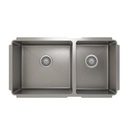 Prochef IH75-UR-331810 Proinox H75 Collection Undermount Sink With Double Bowl 1