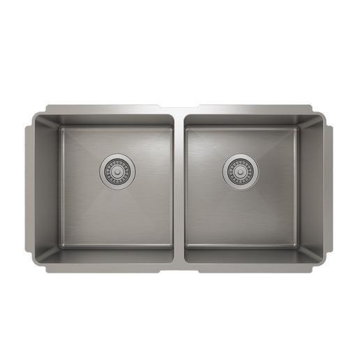 Prochef IH75-UE-331810 Proinox H75 Collection Undermount Sink With Double Bowl 1