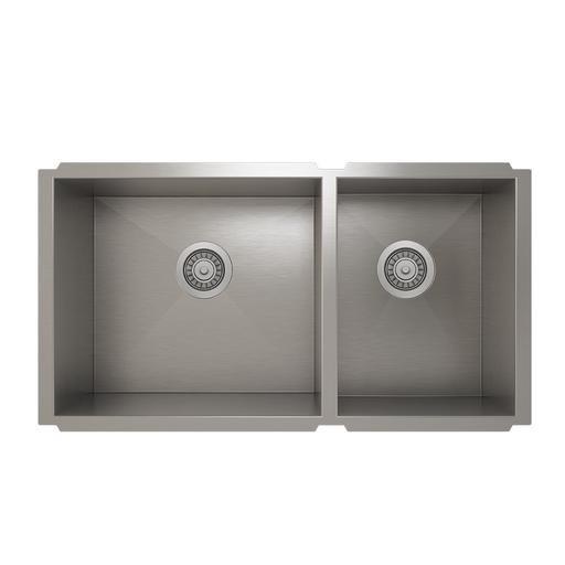 Prochef IH0-UR-331810 Proinox H0 Collection Undermount Sink With Double Bowl 1