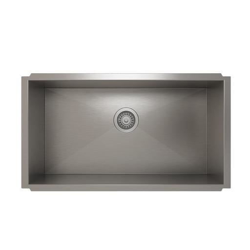 Prochef IH0-US-321810 Proinox H0 Collection Undermount Sink With Single Bowl 1