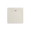 Fiora SDTP4040 Shower Base Linea Slate 40X40 Off White 1