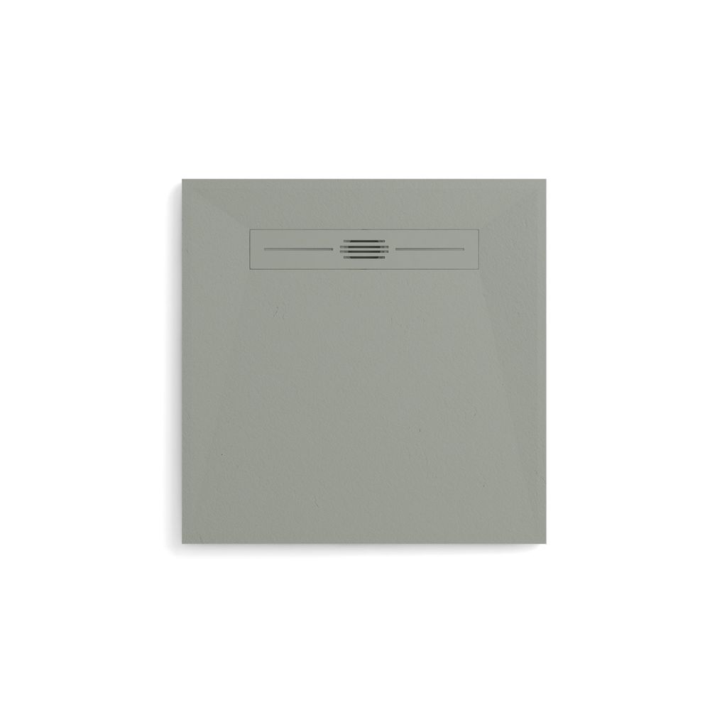 Fiora SDTP4040 Shower Base Linea Slate 40X40 Grey 1