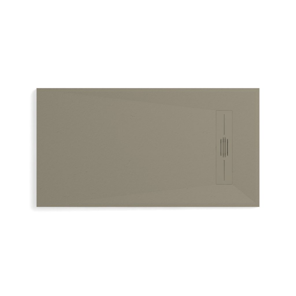Fiora SDTP6036 Shower Base Linea Slate 60X36 Cement 1