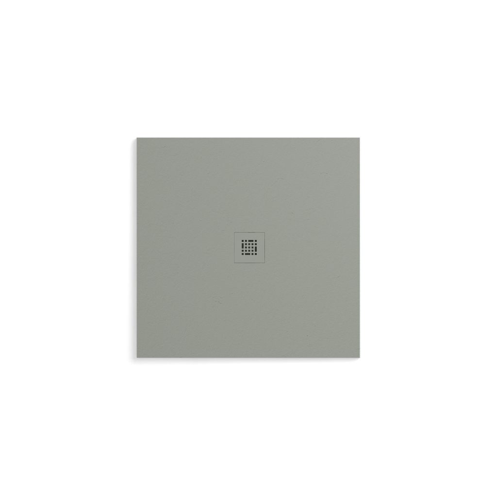 Fiora SSSP3636 Shower Base Quadro Slate 36X36 Grey 1