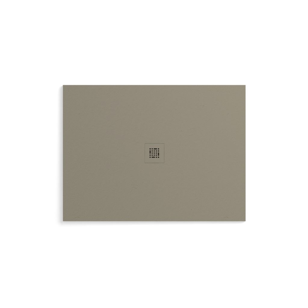 Fiora SSSP4836 Shower Base Quadro Slate 48X36 Cement 1