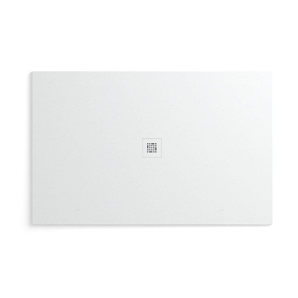 Fiora SSSP6642 Shower Base Quadro Slate 66X42 White 1