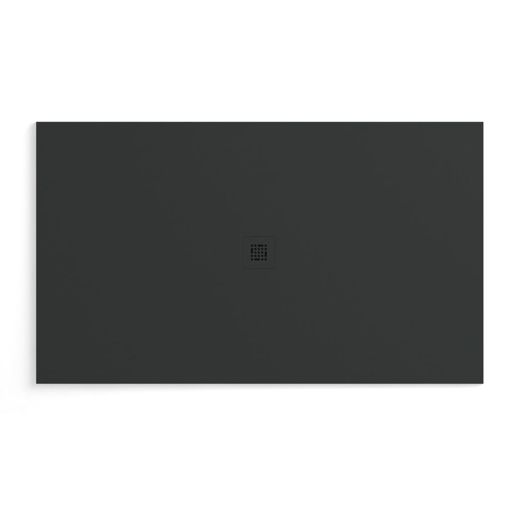 Fiora SSSP7242 Shower Base Quadro Slate 72X42 Black 1