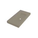 Fiora MPCI03 Wall Mount Lavatory 36X19 Three Holes Cement 1