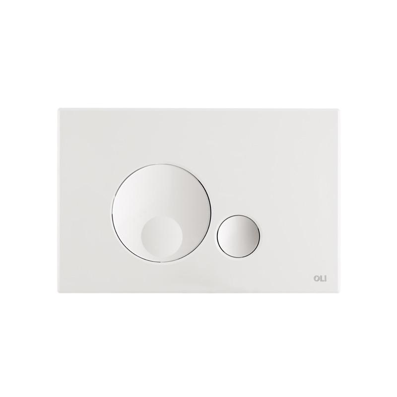 Oli 879456 Globe Push Plate White 1