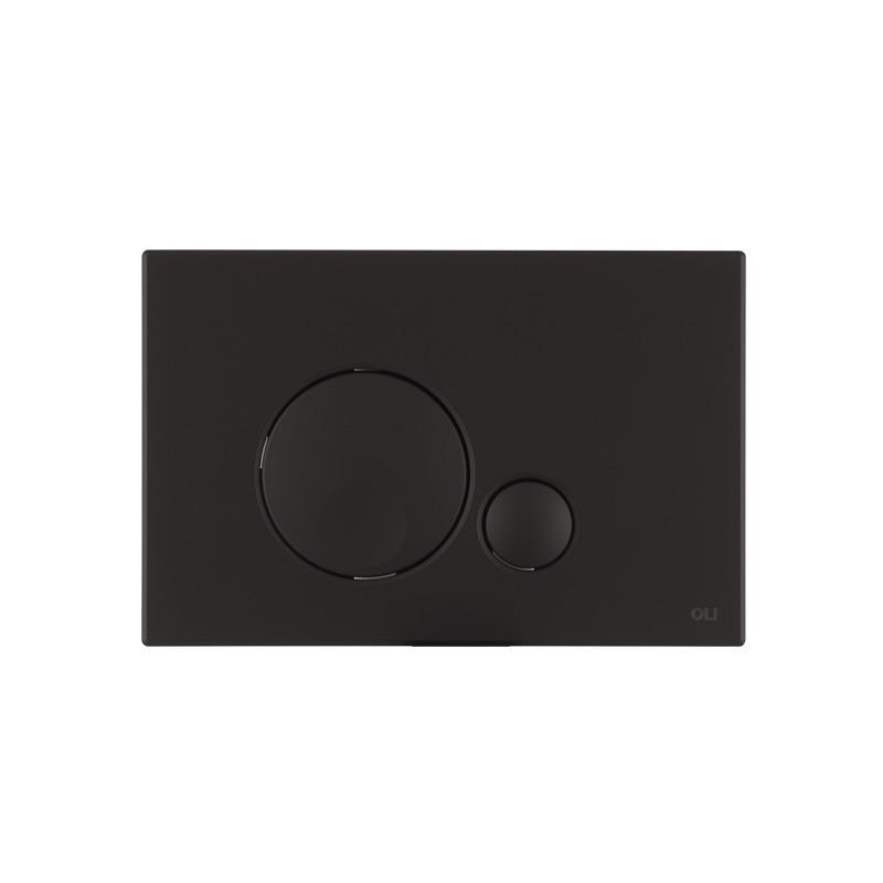 Oli 879457 Globe Push Plate Soft Touch Black 1
