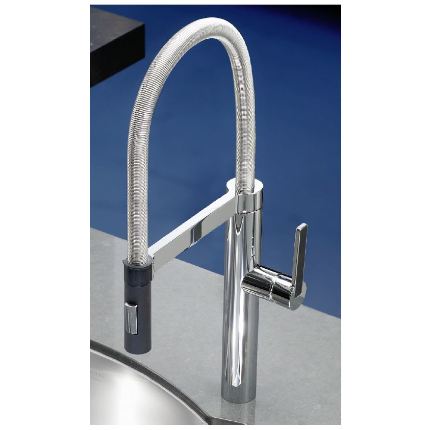Blanco 401222 Culina Pull Down Kitchen Faucet Classic Steel 2