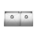 Blanco 401520 Quatrus R15 U 1.75 Double Undermount Kitchen Sink 1