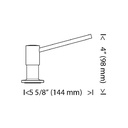 Blanco 401216 Torre Soap Dispenser 2