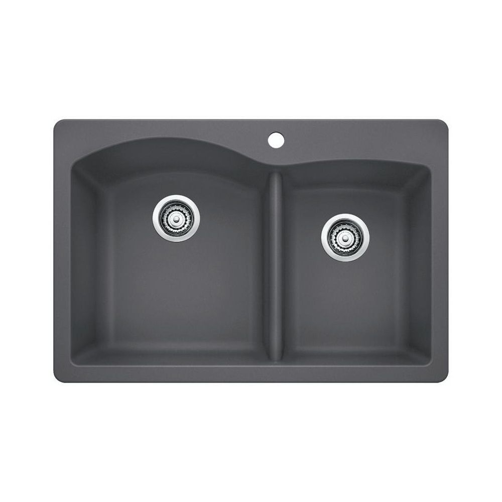 Blanco 401407 Diamond 1.75 Double Drop In Kitchen Sink 1