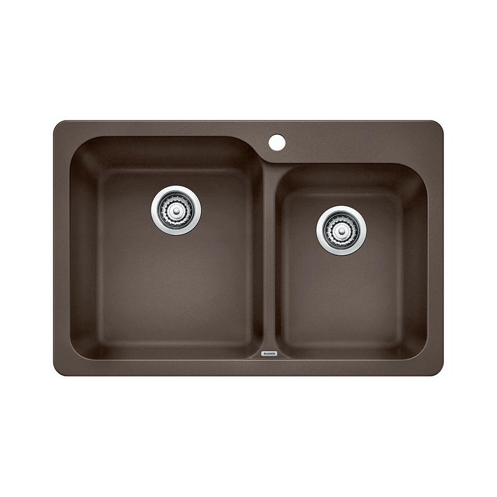 Blanco 401135 Vision 1.75 Drop In Double Kitchen Sink 1