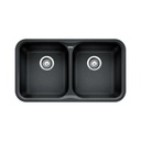 Blanco 400085 Vision U 2 Double Undermount Kitchen Sink 1