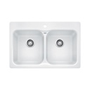 Blanco 400010 Vision 210 Double Drop In Kitchen Sink 1