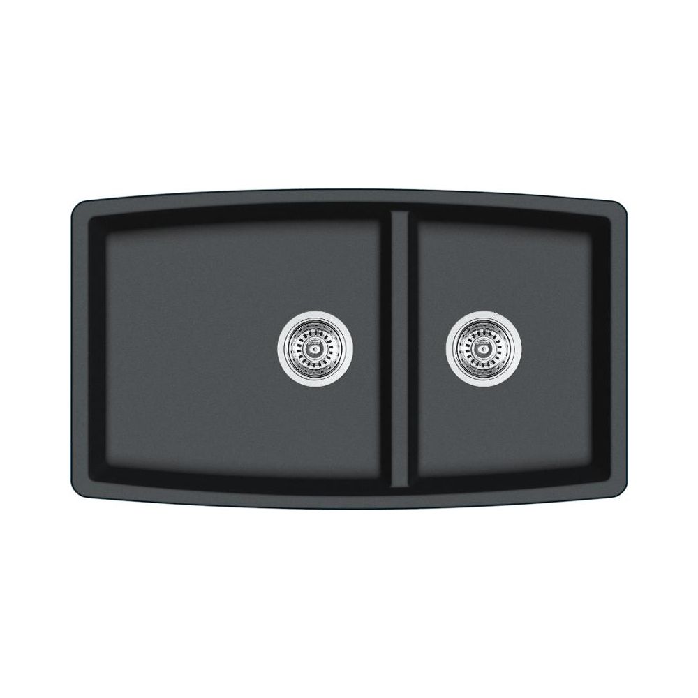 Blanco 401185 Performa U 1.75 Low Divide Double Undermount Kitchen Sink 1