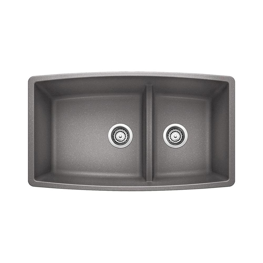 Blanco 401710 Performa U 1.75 Low Divide Double Undermount Kitchen Sink 1