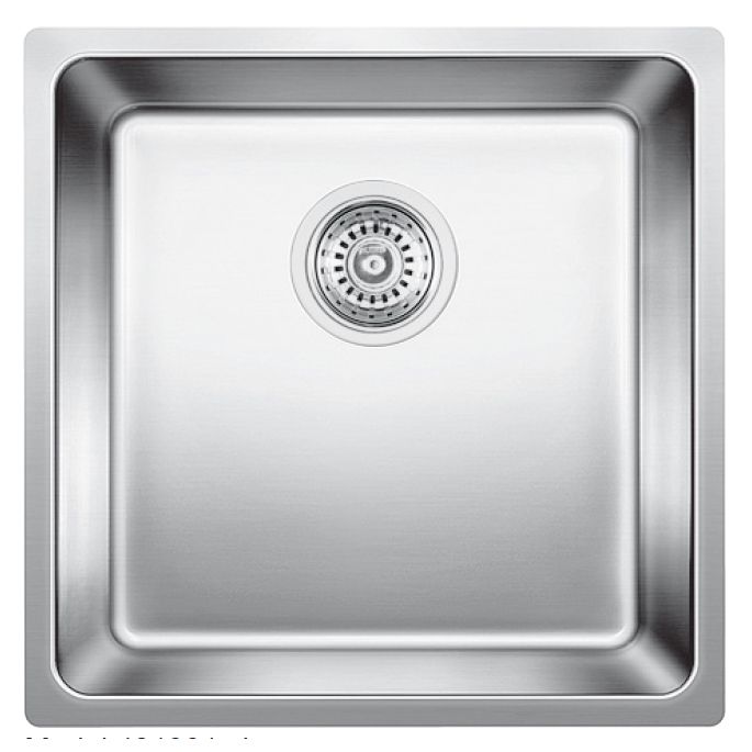Blanco 401331 Andano U Small Single Undermount Kitchen Sink 1