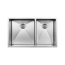 Blanco 400470 Radius 10 U 1.75 Double Undermount Kitchen Sink 1