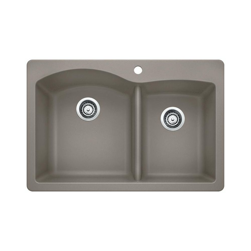 Blanco 401153 Diamond 1.75 Double Drop In Kitchen Sink 1