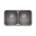 Blanco 401678 Vision U 2 Double Undermount Kitchen Sink 1