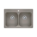Blanco 401145 Vision 210 Double Drop In Kitchen Sink 1