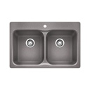 Blanco 401677 Vision 210 Double Drop In Kitchen Sink 1