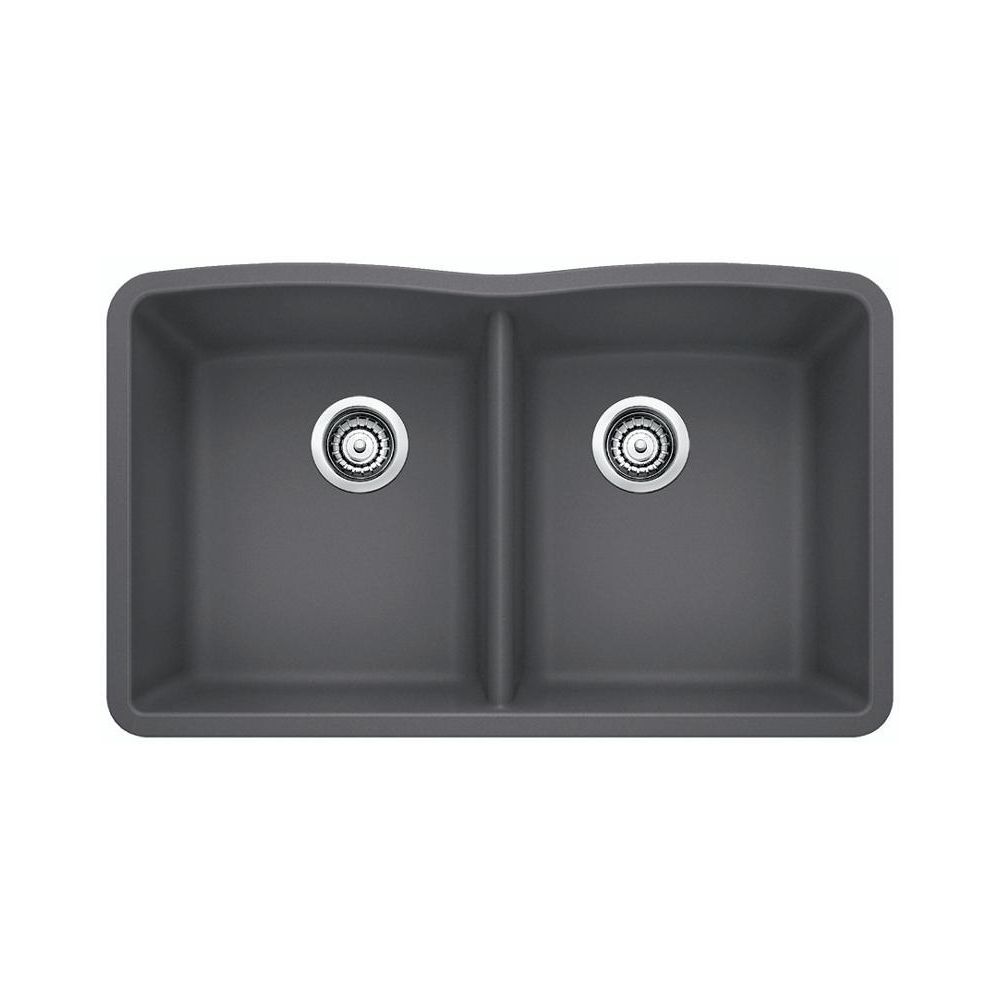 Blanco 401402 Diamond U 2 Double Undermount Kitchen Sink 1