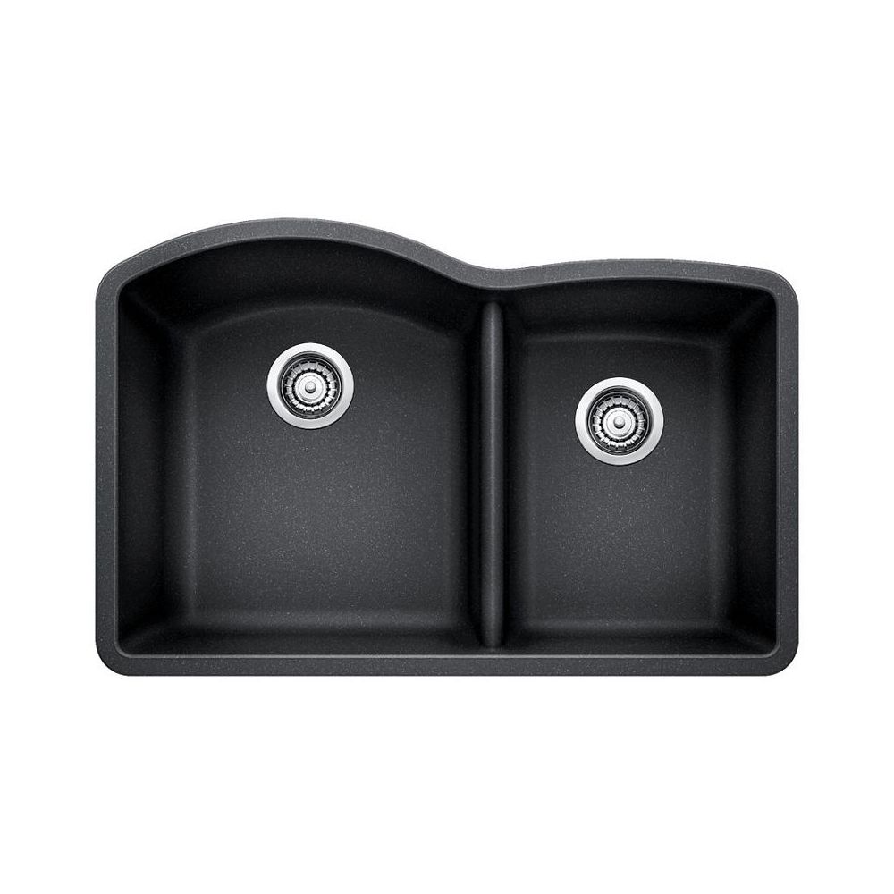 Blanco 400077 Diamond U 1.75 Double Undermount Kitchen Sink 1