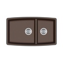 Blanco 401186 Performa U 1.75 Low Divide Double Undermount Kitchen Sink 1