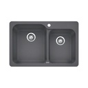 Blanco 401394 Vision 1.75 Drop In Double Kitchen Sink 1
