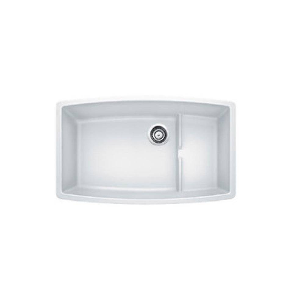Blanco 402141 Performa Cascade 1.5 Undermount Kitchen Sink White 1