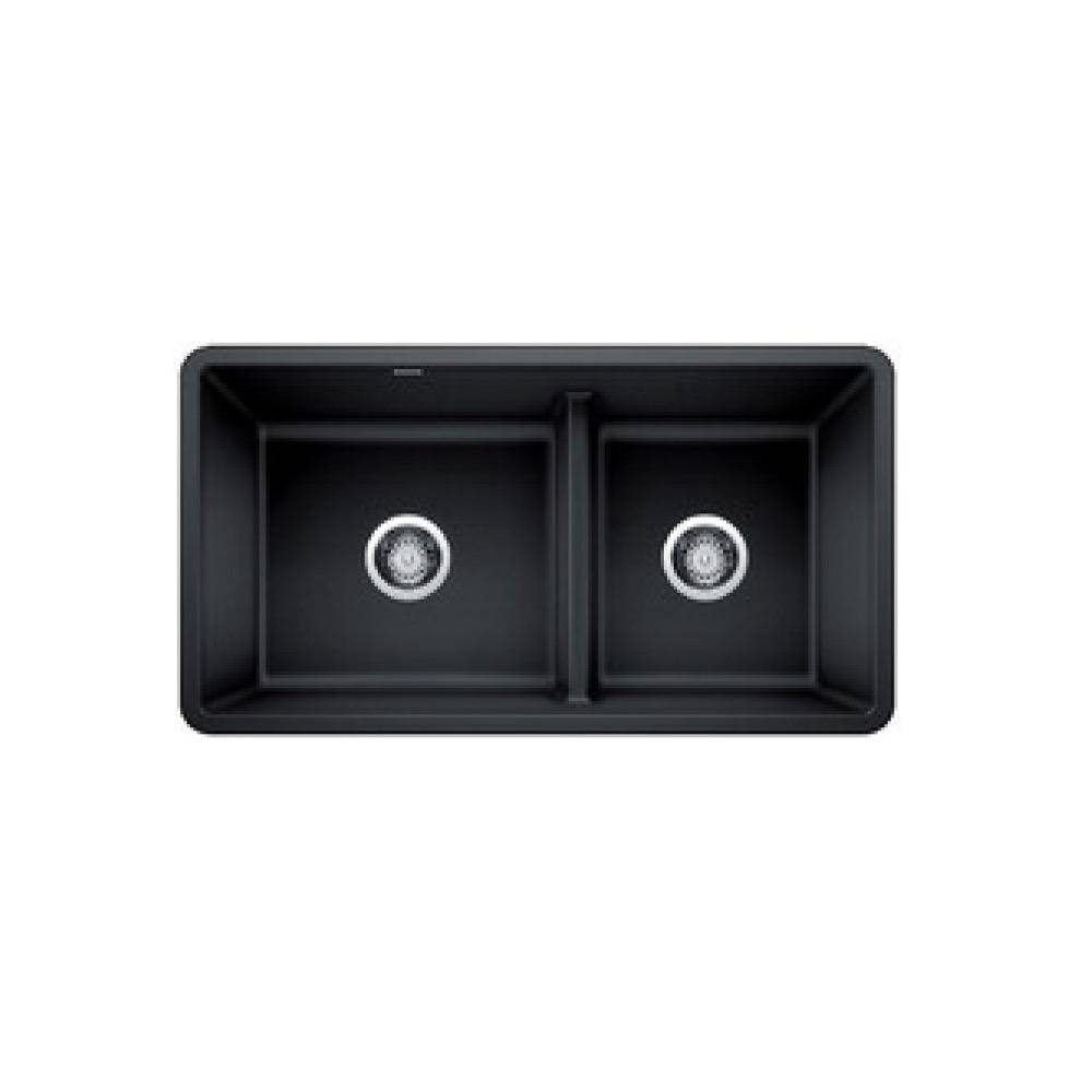 Blanco 402065 Precis U 1 3/4 Low Divide Double Sink Anthracite 1