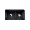 Blanco 402065 Precis U 1 3/4 Low Divide Double Sink Anthracite 1