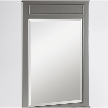 Fairmont Designs 1504-M24 Smithfield 24&quot; Mirror - Med Gray - ONE ONLY 1