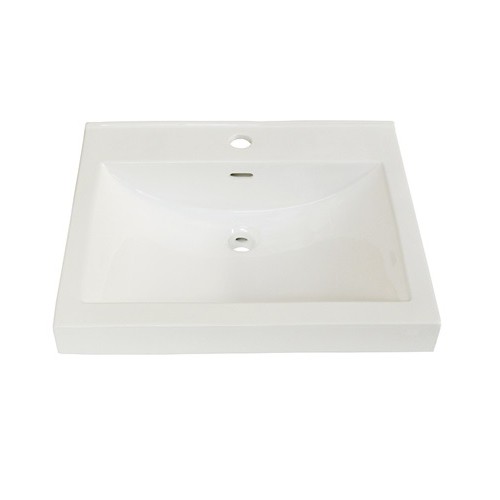 Fairmont Designs S-11021W1 21x18&quot; Ceramic Sink White 1