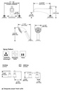 Brizo T67461 Roman Tub Trim Hand Shower Less Handles 3
