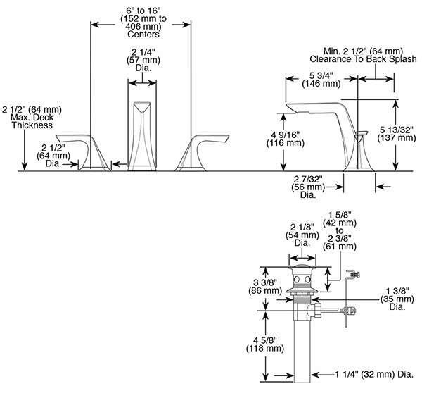 Brizo 65350LF Sotria Widespread Lavatory Faucet 2