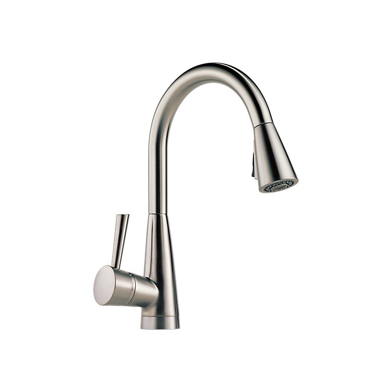 Brizo 63070LF VENUTO Single Handle Pull Down Kitchen Faucet 1