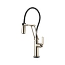 Brizo 64244LF Litze Smart Touch Articulating Faucet Polished Nickel 1