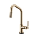 Brizo 64063LF Litze Smart Touch Pull Down Angled Spout Faucet Luxe Gold 1