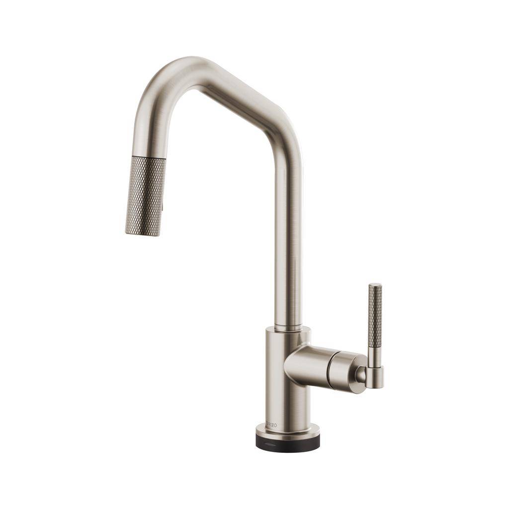 Brizo 64063LF Litze Smart Touch Pull Down Angled Spout Faucet Stainless 1