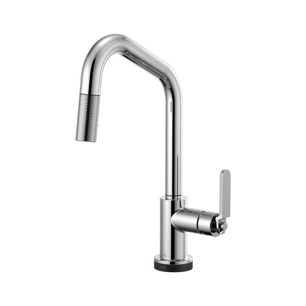Brizo 64064LF Litze Smart Touch Pull Down Angled Spout Faucet Chrome 1