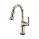 Brizo 64925LF Artesso Smart Touch Pull Down Prep Faucet Polished Nickel 1